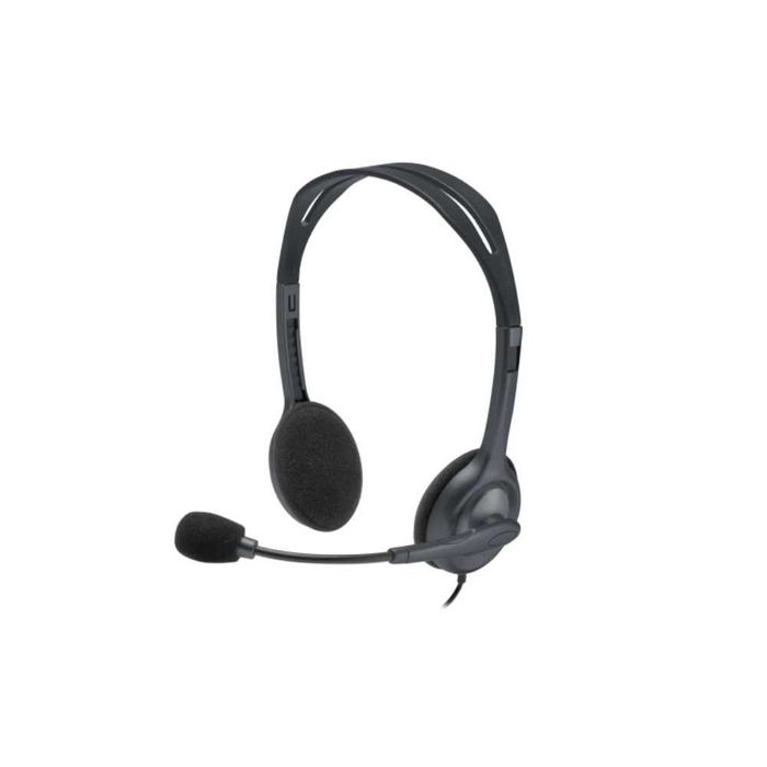 Наушник Logitech / H110 / Проводные / Черный / Mini jack 3.5 mm