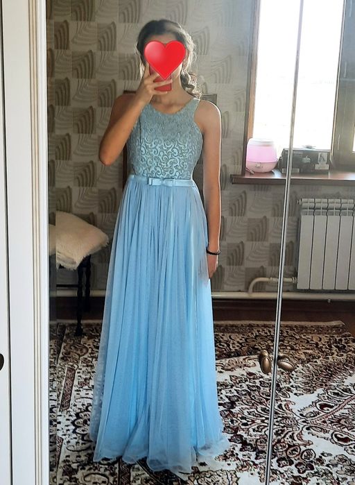 Вечернее длинное платье