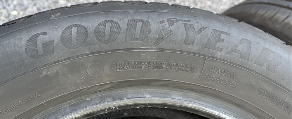 4бр 205/60/16 на 7мм с 22дот Гудиер