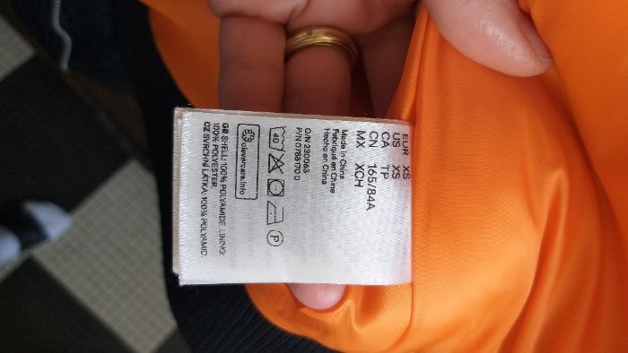 Geaca adolescenti H&M, culoare neagră, primavară-toamnă, marimea M