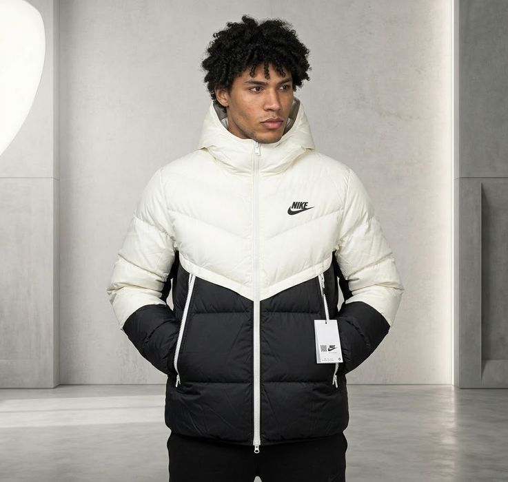 Nike Ново Мъжко Топло Зимно Яке с Качулка [С-2ХЛ Размер]