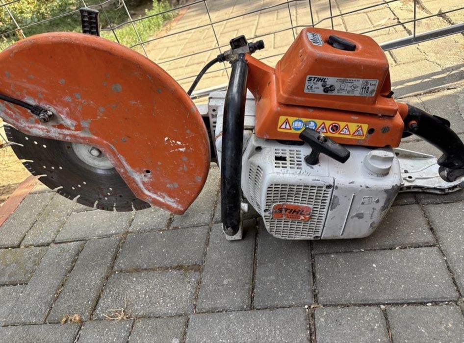 Drujba Sthil TS 760 de taiata Asfalt Beton Fier