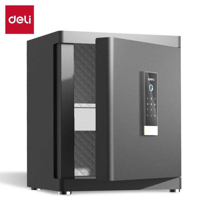 Seyf deli Сейф Deli ЕТ593 отпечатком пальца 46х38х32 Скидки !! Акция !