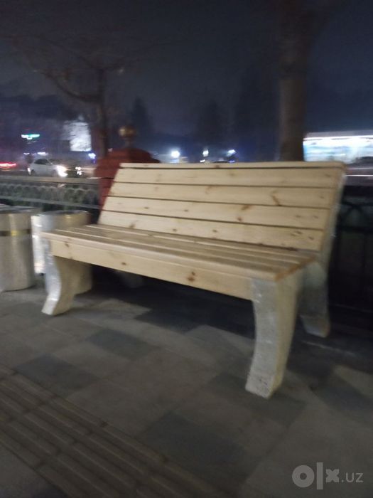 Mramordan qilingan skameyka urna vazon kashpo