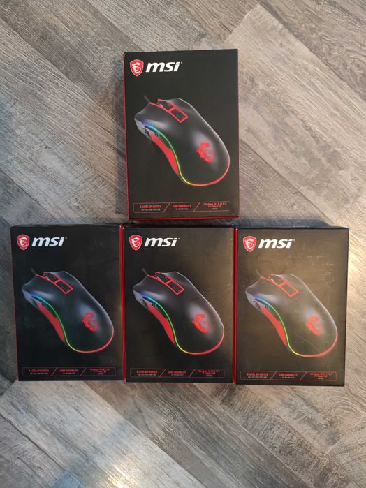 Mouse Gaming MSI M92 USB, 4000 DPI, RGB
