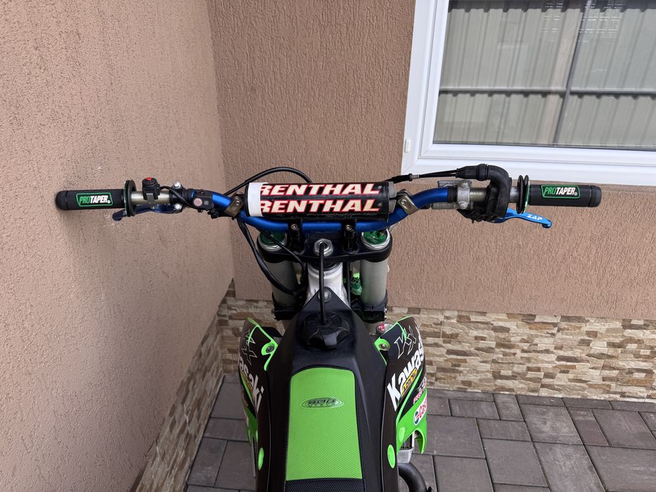 Motocross/motocicleta/cross Kawasaki KX450F 2017 • Roți ZAP Technix • Renthal Twinwall • Întreținută Top kxf