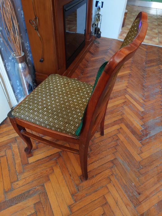 Set 4 scaune tapițate pt recondiționare