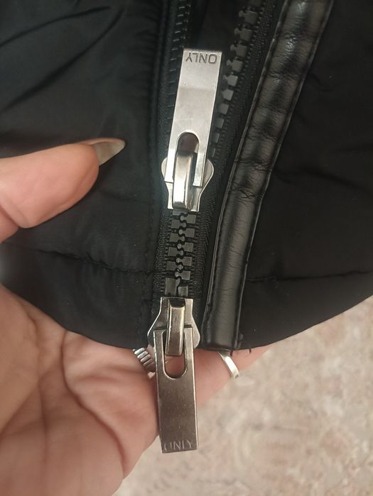 Страхотно дамско черно палто Only