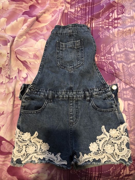 Дънков Гащеризон за момиче  Denim & Co. 9-10 г.