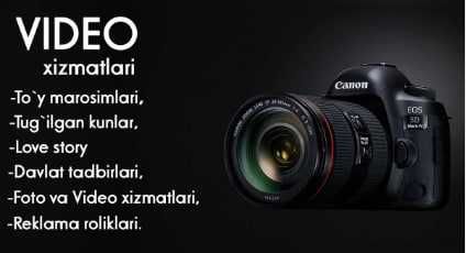 foto video studio 3,5 mln so'm: To'y Qiz yigin Lovestory Albom Fleshka