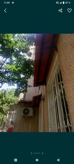 Установка козырьков.