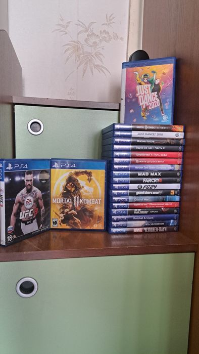 Диски PS 3- Ps4 -PsP.