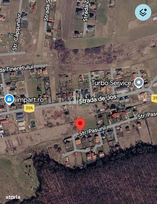 Teren 1 423 Mp Intravilan, Drum Asfaltat/Utilitati,Str Pasunii,Corunca