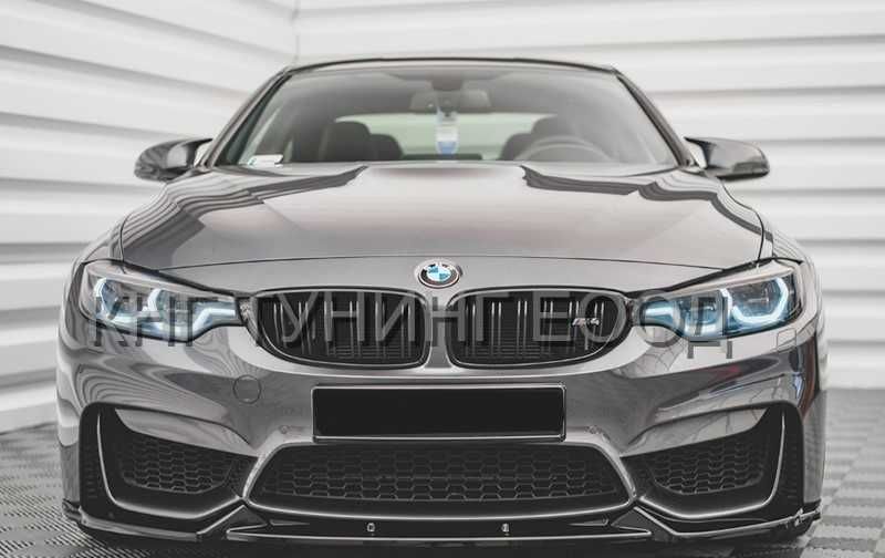 Преден лип спойлер за бмв м4 ф82 / bmw m4 f82 lip spoiler