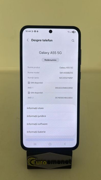 Telefon mobil Samsung Galaxy A55, Dual SIM, 8GB, 256GB, 5G -A-
