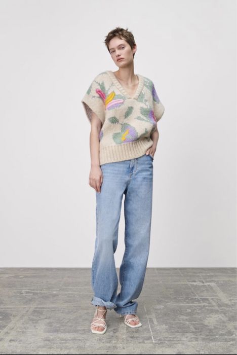 Бродирано елече ZARA