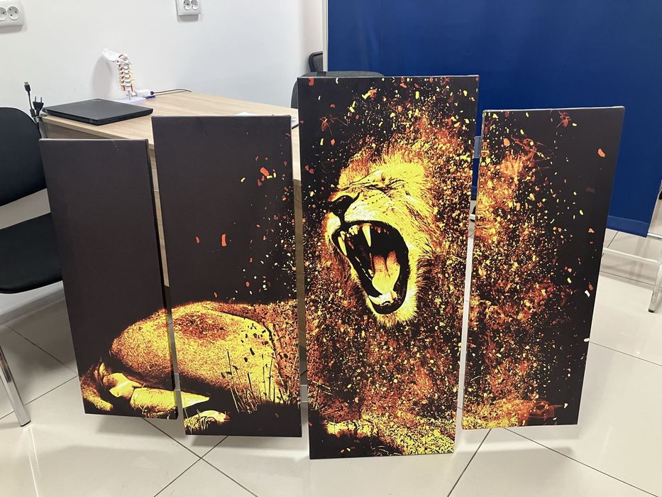 Модульная картина из частей настенная