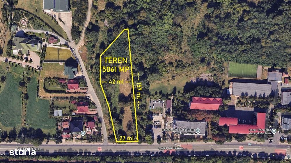 Teren 5061 Mp - Pretabil Construire Blocuri P+4