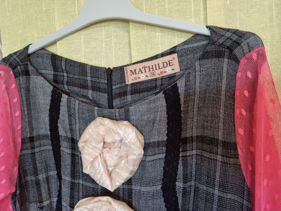 Rochie Mathilde marmea 36