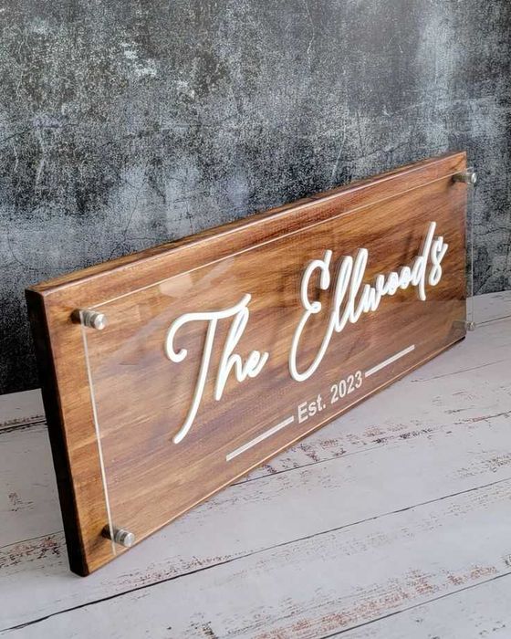 Таблички на дверь для офиса, дома, подъезды и вывески