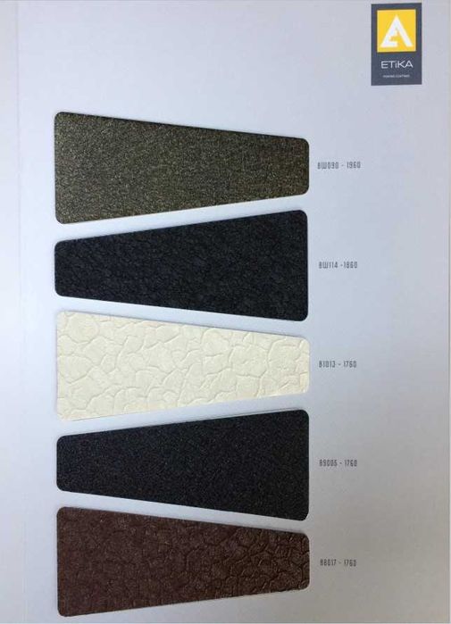 Порошковая краска крокодил от Etika, Турция. Краска с первых рук