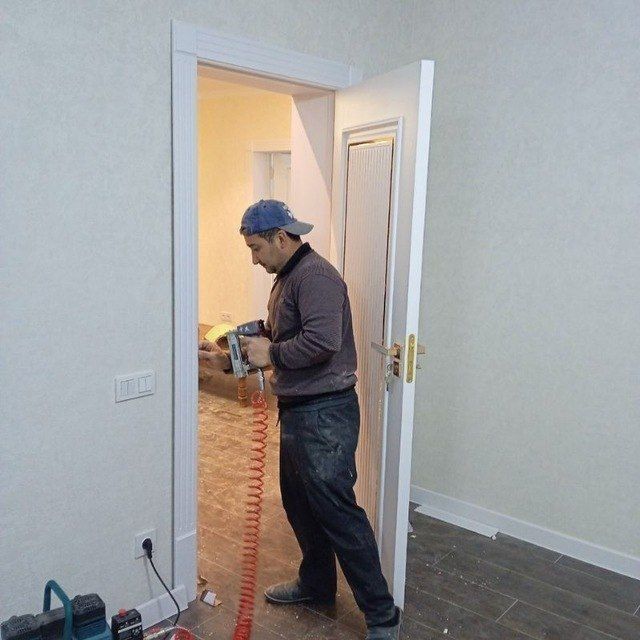 МДФ эшик урнатамиз