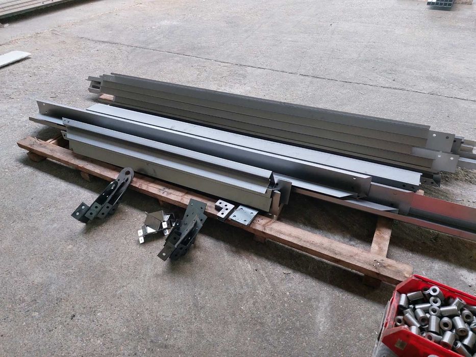 Навес/гараж/метална конструкция 6/2.40м