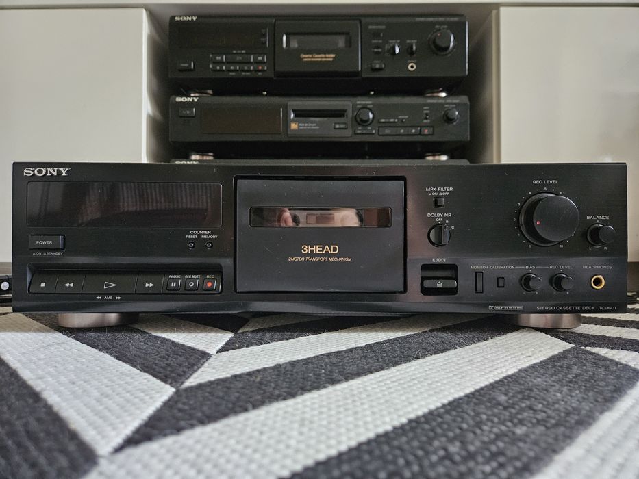 Deck Sony TC-K411 3HEAD Telecomanda