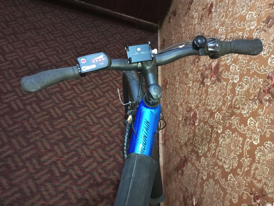 Электровелосипед Алюминиевый.60 километров