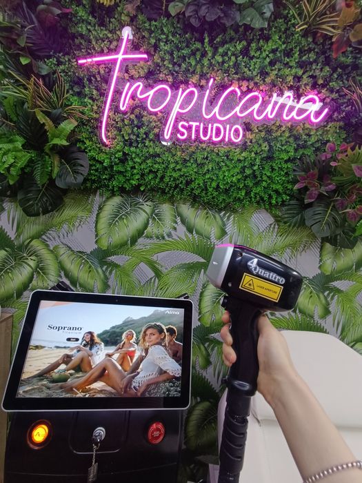 Аппарат для лазерной эпиляции вместе с бизнесом