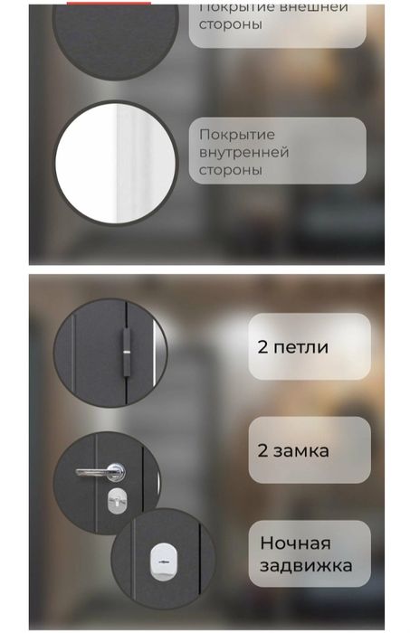 Продам новый дверь с зеркалом