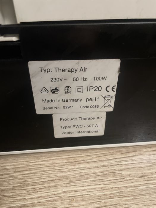 очиститель воздуха Therapy Air Therapy Air Plus