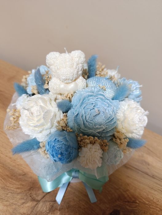 Букети от ароматни соеви свещи