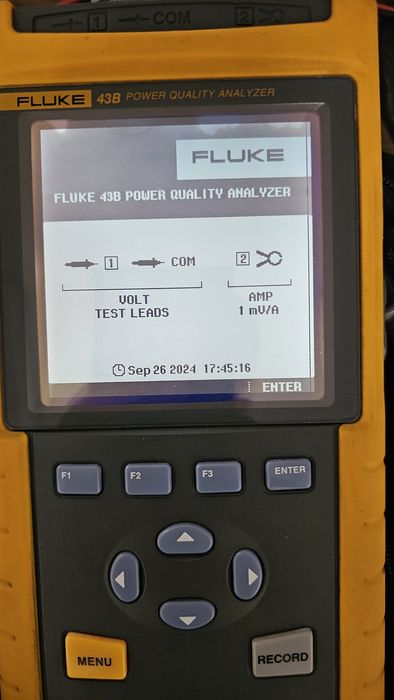 Fluke 43B, sonda BB120 + baterie NOUA!