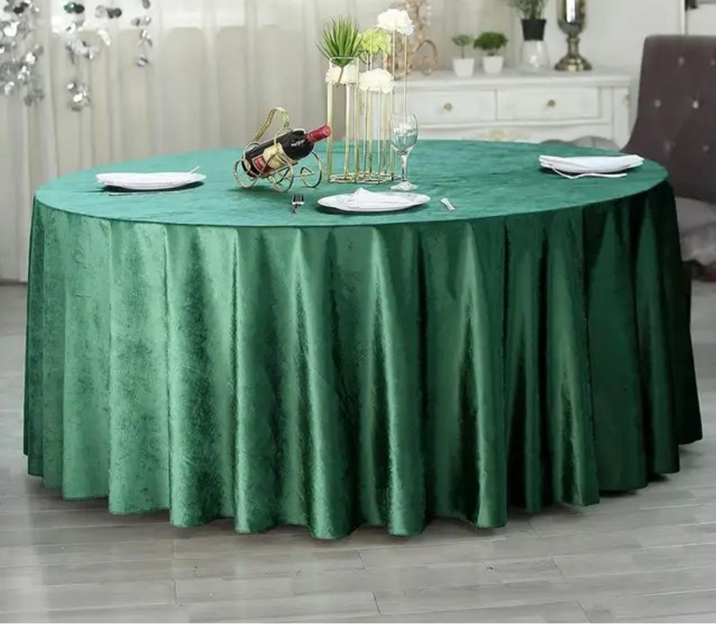 Fete De Masă De Catifea pentru Evenimente Orice Dimensiuni la Comanda