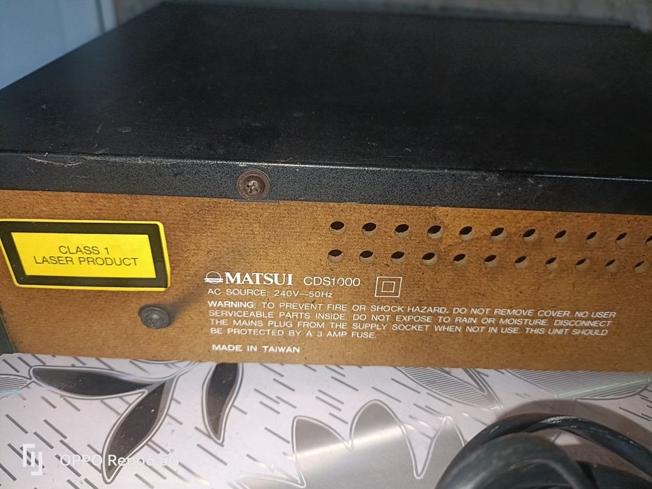 Cd player Matsui CDS 1000