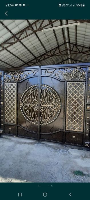 Покраска и реставрация ворот