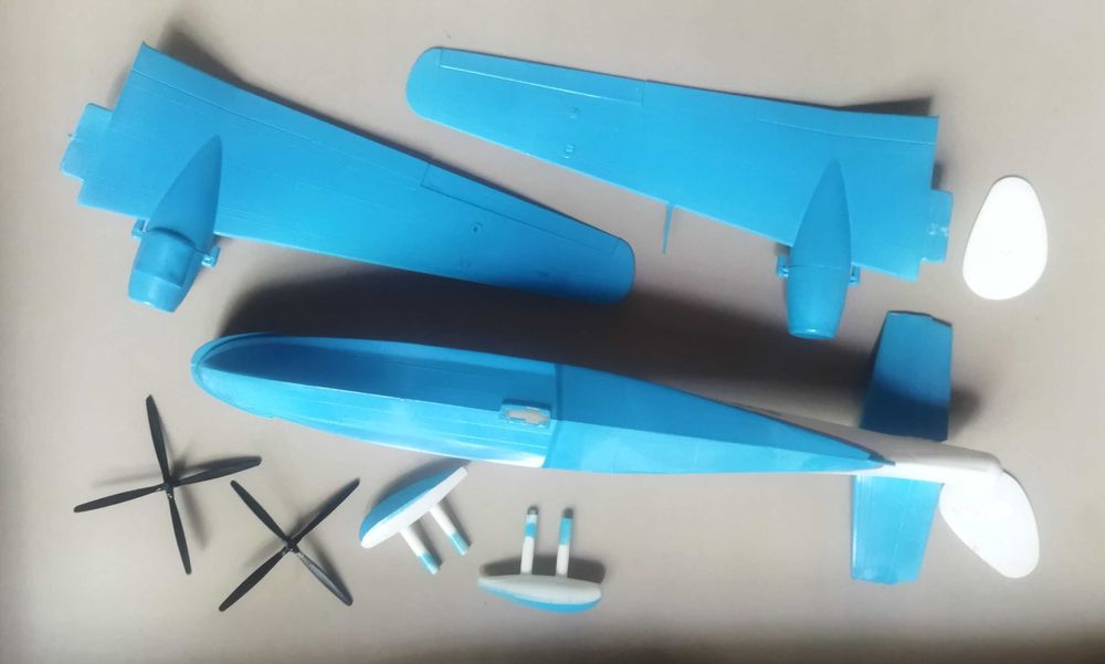 сборная модель самолёта Бе-6 пр, ГДР СССР! макет в клуб