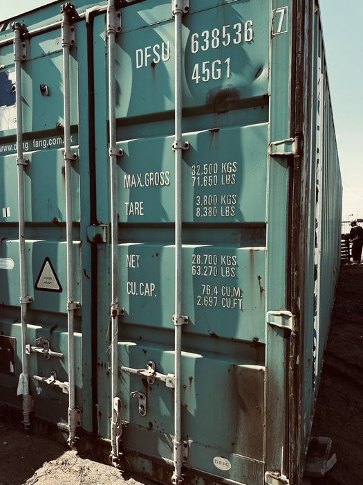 12 метр ЖД контейнер