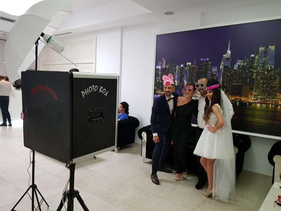 Cabina foto cu print nelimitat & Fum Greu