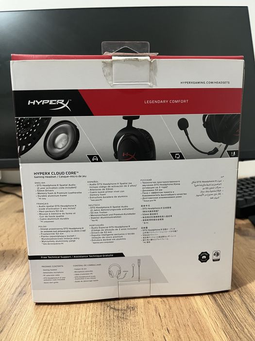 Наушники Hyper x cloud core