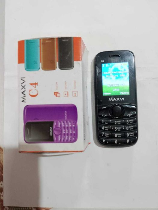 Maxvi C4, Телефон, Кнопочный