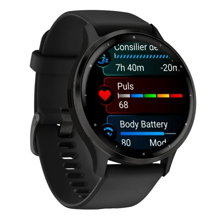 SmartWatch GARMIN Venu 3. Nou. GPS. Ecran Amoled