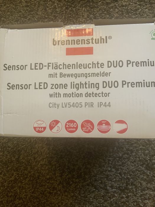 Прожектор Brennenstuhl LV5405 30W PIR IP44 антрацит