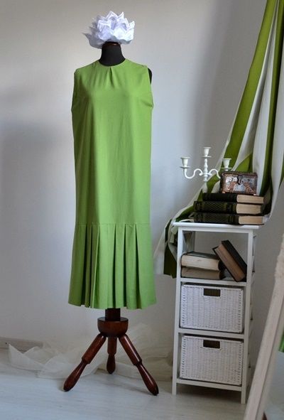 Rochie panza verde, Nicoleta Obis, marimea L, noua