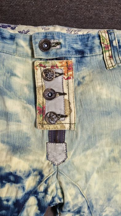 Хиповые джинсы от Канишки. Размер 48-50.