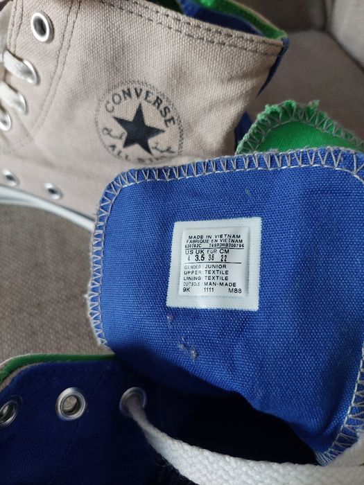 Tenesi Converse nr 36