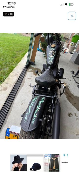 Harley Davidson Softail-OldSchool-Evo-Custom