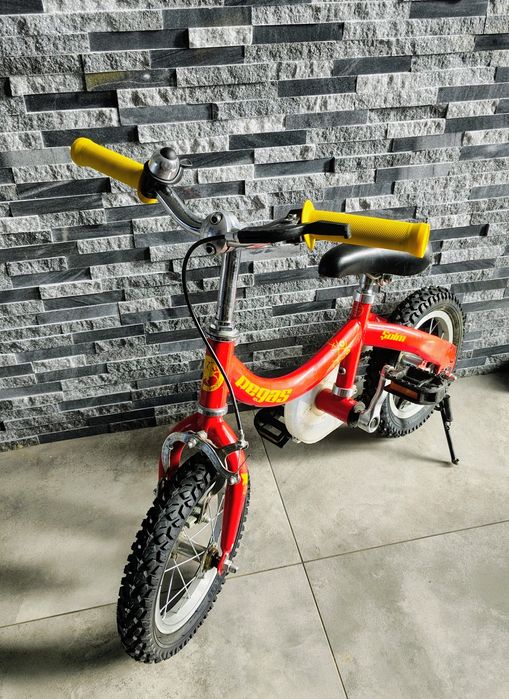 Bicicleta Pegas Soim 2in1 pentru copii, 12", Rosu