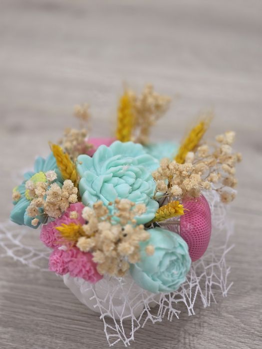 Aranjamente de sapun si ceara de soia